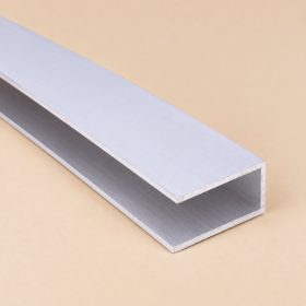 Alu U-profil polikarbonát lemezhez - 10 mm x 1050 mm